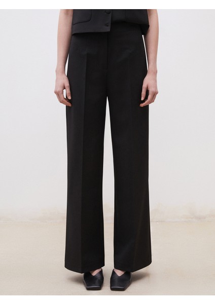 Loose Fit Krep Kadın Pantolon fiyatları