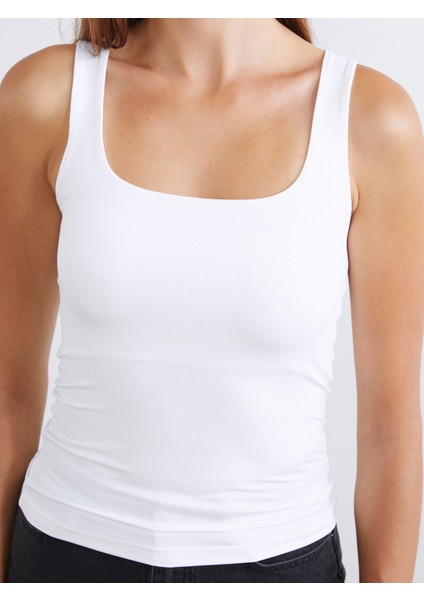 Kare Yaka Kadın Atlet 2'li