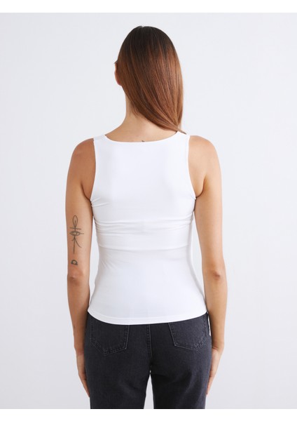 Kare Yaka Kadın Atlet 2'li