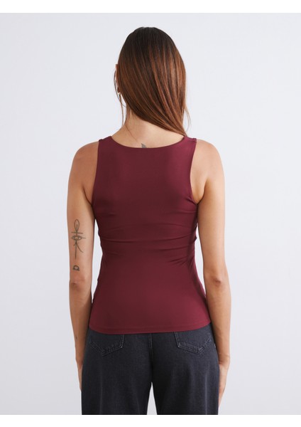 Kare Yaka Kadın Atlet 2'li