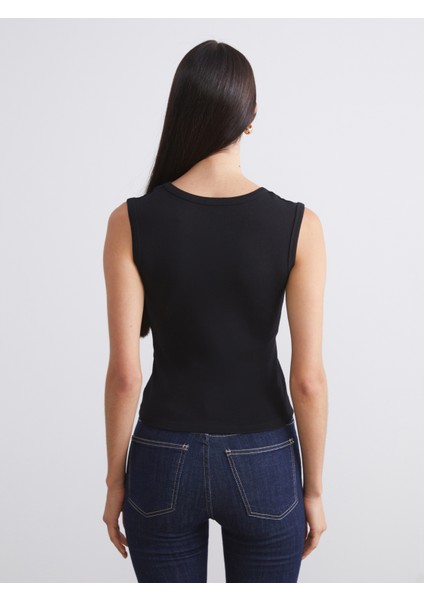 V Yaka Kadın Atlet 2'li