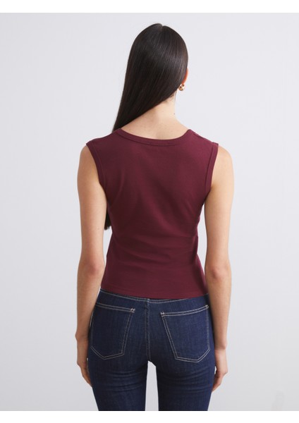 V Yaka Kadın Atlet 2'li