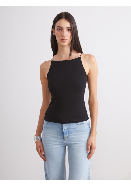 Halter Yaka Askılı Kadın Atlet 2'li modelleri