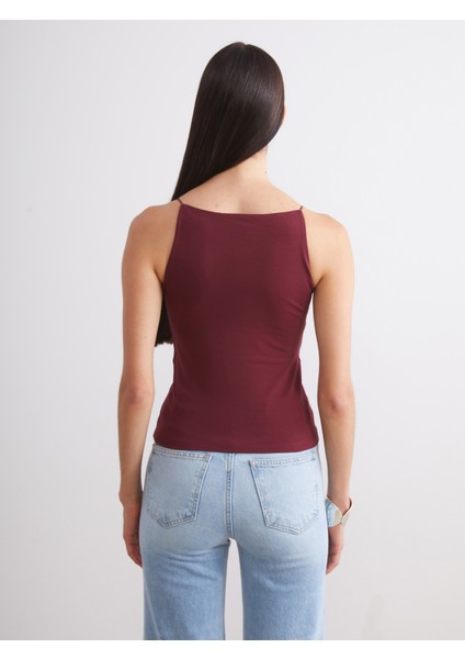 Halter Yaka Askılı Kadın Atlet 2'li