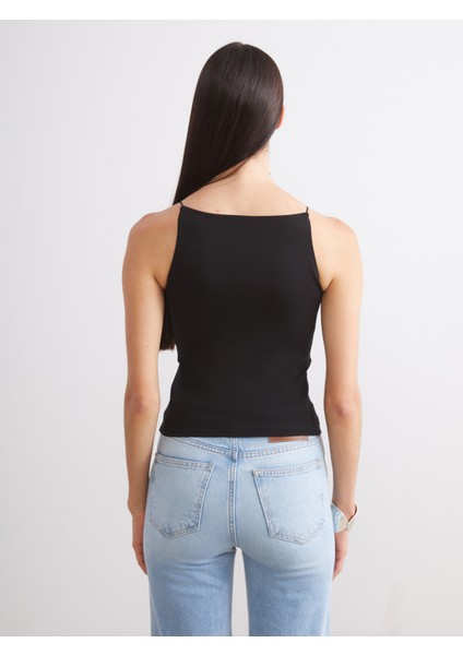 Halter Yaka Askılı Kadın Atlet 2'li