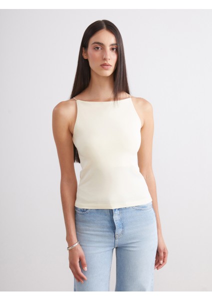 Halter Yaka Askılı Kadın Atlet 2'li modelleri