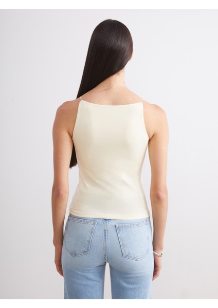 Halter Yaka Askılı Kadın Atlet 2'li