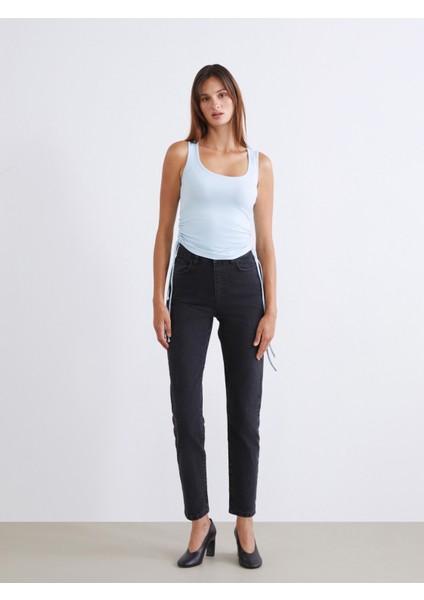 Kare Yaka Büzgülü Kadın Atlet 2'li fırsatları