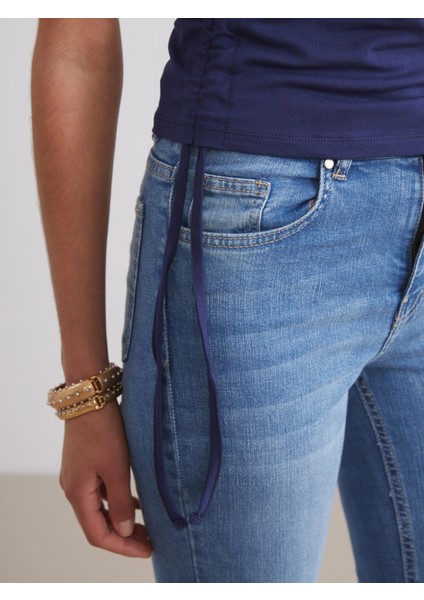 Kare Yaka Büzgülü Kadın Atlet 2'li indirimleri