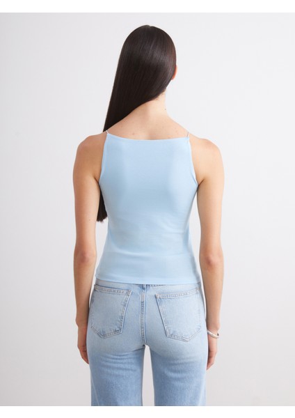 Halter Yaka Askılı Kadın Atlet 2'li