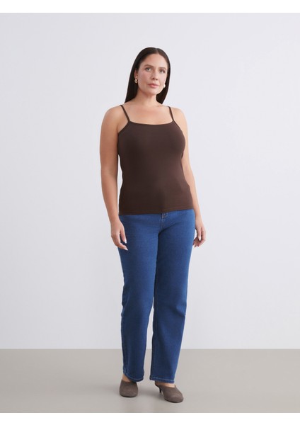 Büyük Beden U Yaka Kadın Atlet 2'li fırsatları