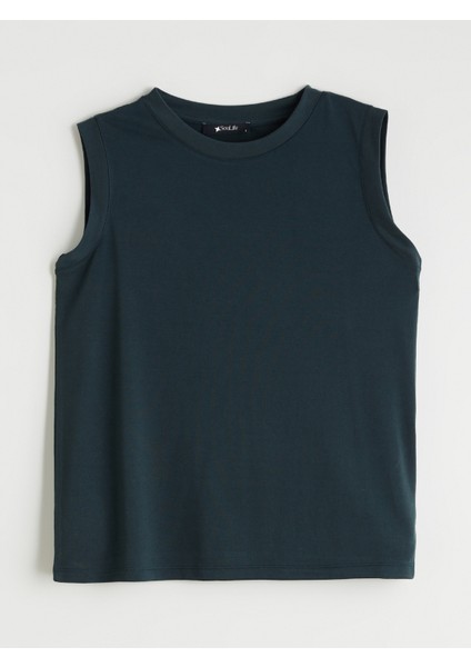 Bisiklet Yaka Kadın Atlet indirimleri