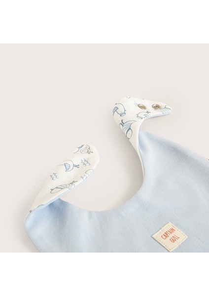 Sea Sıde Emzik Tutucu Önlük Ekru/mavi modelleri