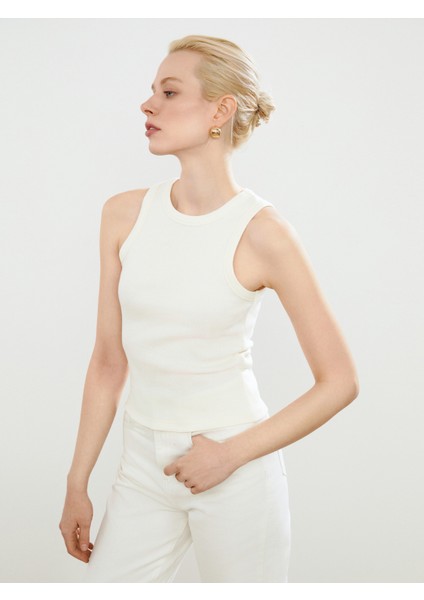 Bisiklet Yaka Kadın Atlet