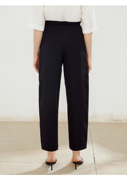 Loose Fit Krep Kadın Pantolon fırsatları