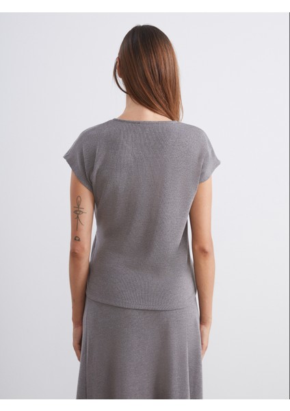 Bisiklet Yaka Büzgülü Bluz fırsatları