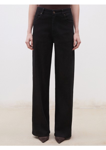 Wideleg Kadın Jean Pantolon fiyatları