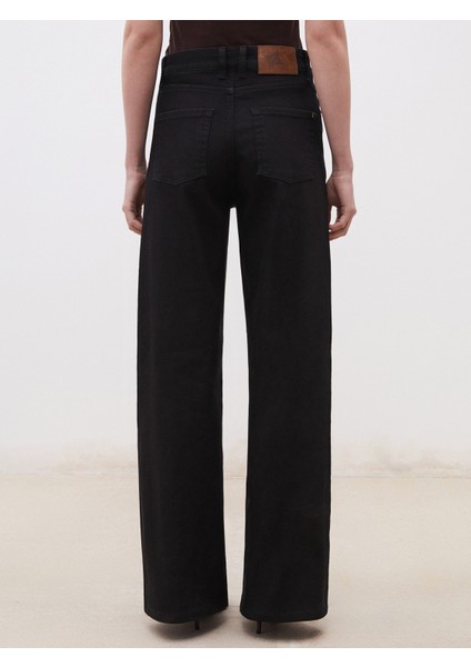Wideleg Kadın Jean Pantolon