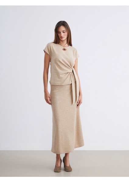 Bisiklet Yaka Büzgülü Bluz fiyatları