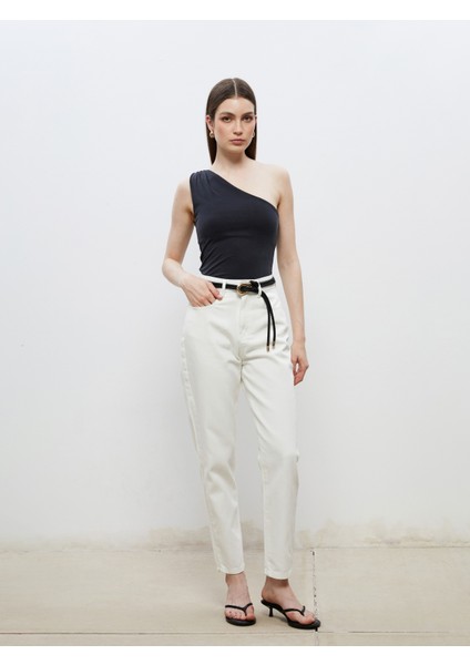 Tek Omuz Modal Karışımlı Bluz fiyatları