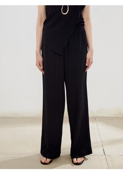 Beli Lastikli Keten Karışımlı Kadın Pantolon fiyatları