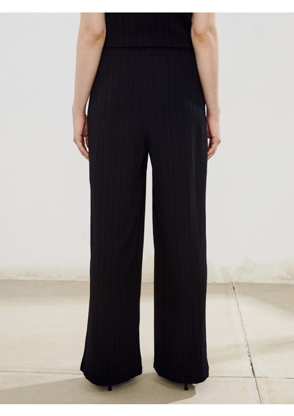 Beli Lastikli Keten Karışımlı Kadın Pantolon fırsatları