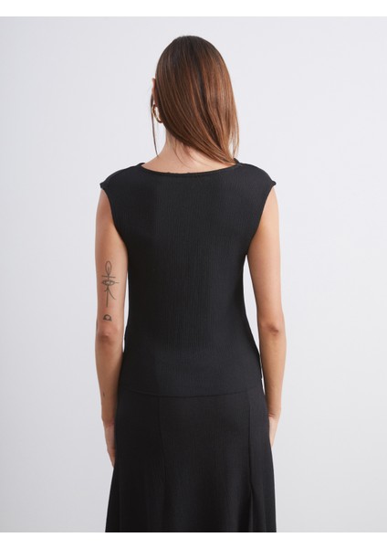 Dökümlü Yaka Dokulu Bluz fırsatları