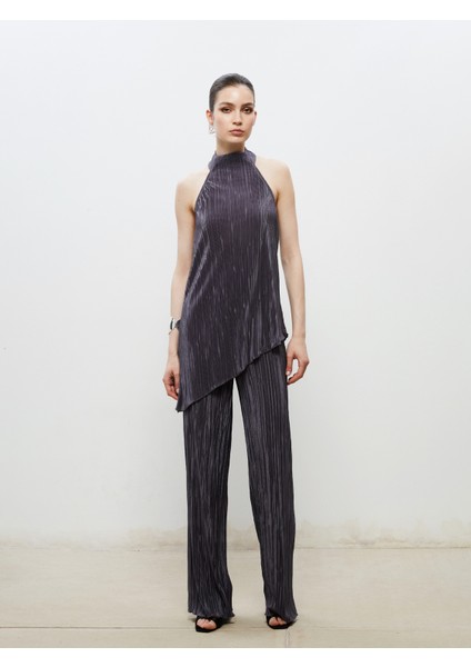 Halter Yaka Dokulu Bluz fiyatları