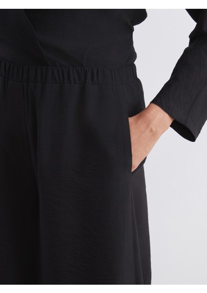 Beli Lastikli Geniş Paça Kadın Pantolon modelleri