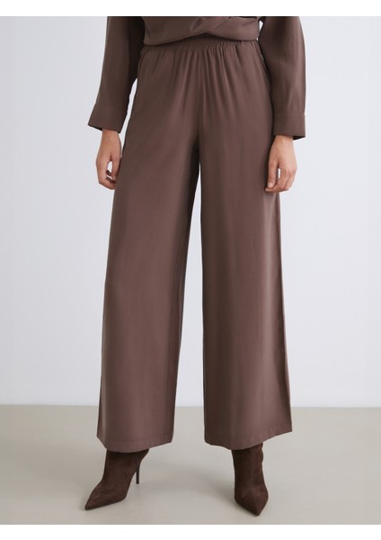 Beli Lastikli Modal Karışımlı Kadın Pantolon fiyatları
