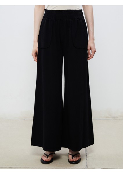 Beli Lastikli Geniş Paça Kadın Pantolon fiyatları