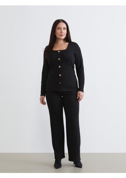 Büyük Beden Kare Yaka Bluz fiyatları