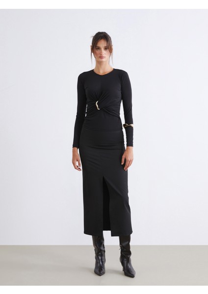 Bisiklet Yaka Büzgülü Bluz fiyatları