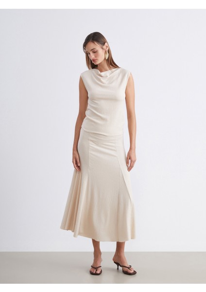 Dökümlü Yaka Dokulu Bluz fiyatları