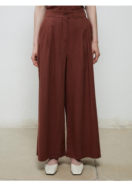 Beli Lastikli Geniş Paça Kadın Pantolon fiyatları