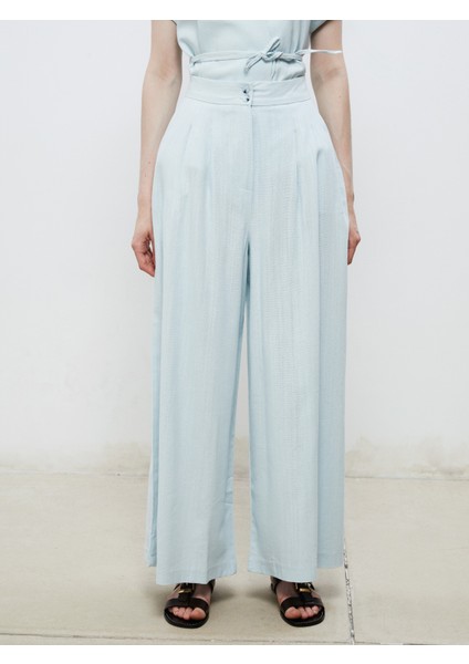 Beli Lastikli Geniş Paça Kadın Pantolon fiyatları