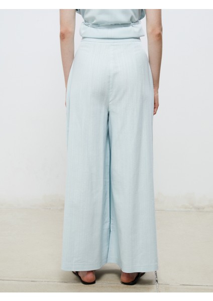 Beli Lastikli Geniş Paça Kadın Pantolon fırsatları