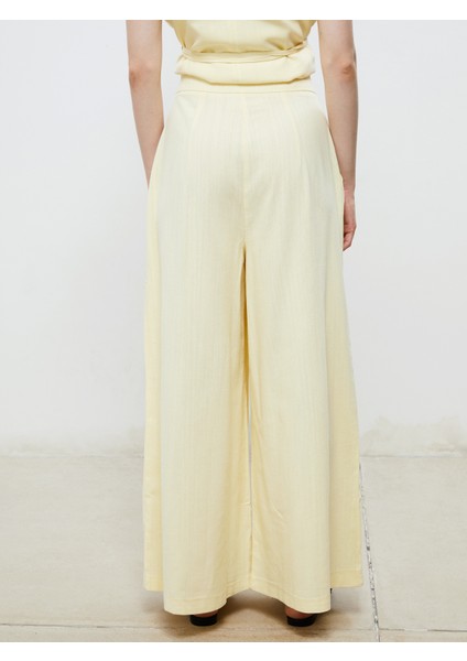 Beli Lastikli Geniş Paça Kadın Pantolon fırsatları