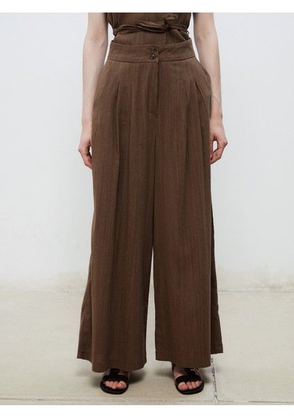 Beli Lastikli Geniş Paça Kadın Pantolon fiyatları