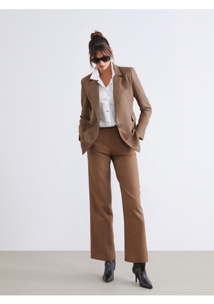 Loose Fit Geniş Paça Kadın Pantolon