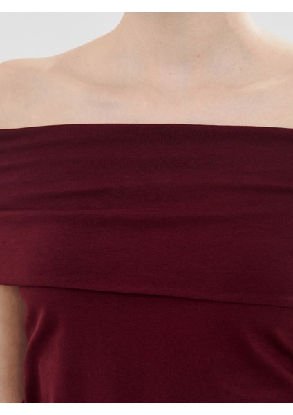 Kayık Yaka Bluz modelleri