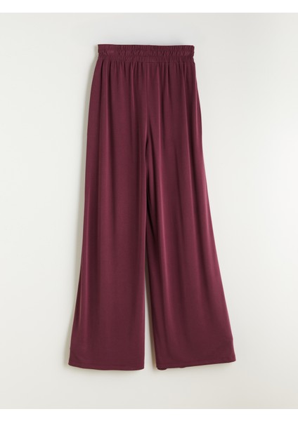 Beli Lastikli Modal Karışımlı Kadın Eşofman Altı