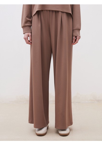 Beli Lastikli Geniş Paça Kadın Eşofman Altı fiyatları