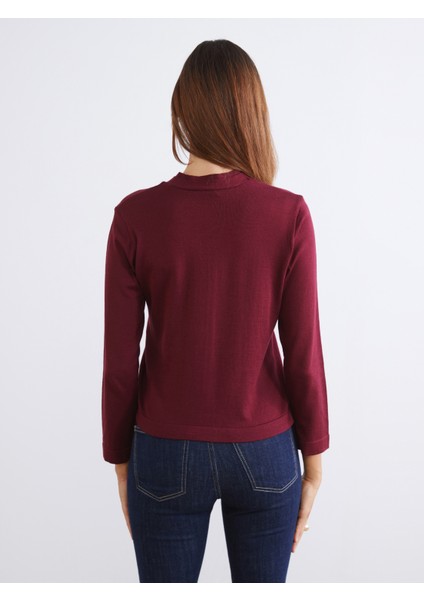 V Yaka Kadın Triko Hırka fırsatları