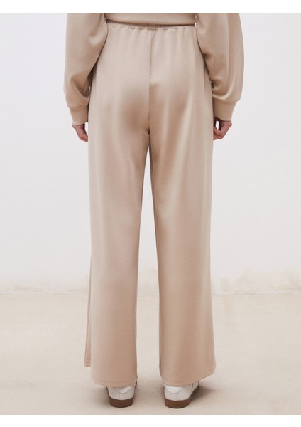 Beli Lastikli Geniş Paça Kadın Eşofman Altı fırsatları