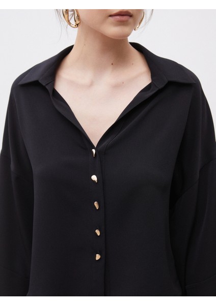 Crop Poplin Kadın Gömlek modelleri