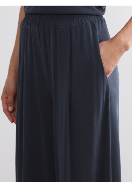 Beli Lastikli Modal Karışımlı Kadın Eşofman Altı