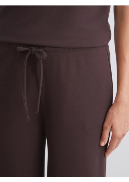 Beli Lastikli Geniş Paça Kadın Eşofman Altı modelleri