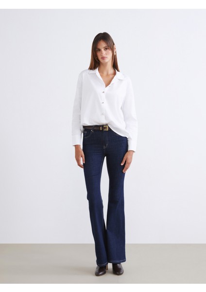 Loose Fit Poplin Kadın Gömlek fiyatları