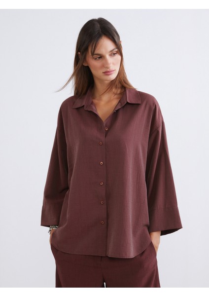 Loose Fit Kadın Gömlek